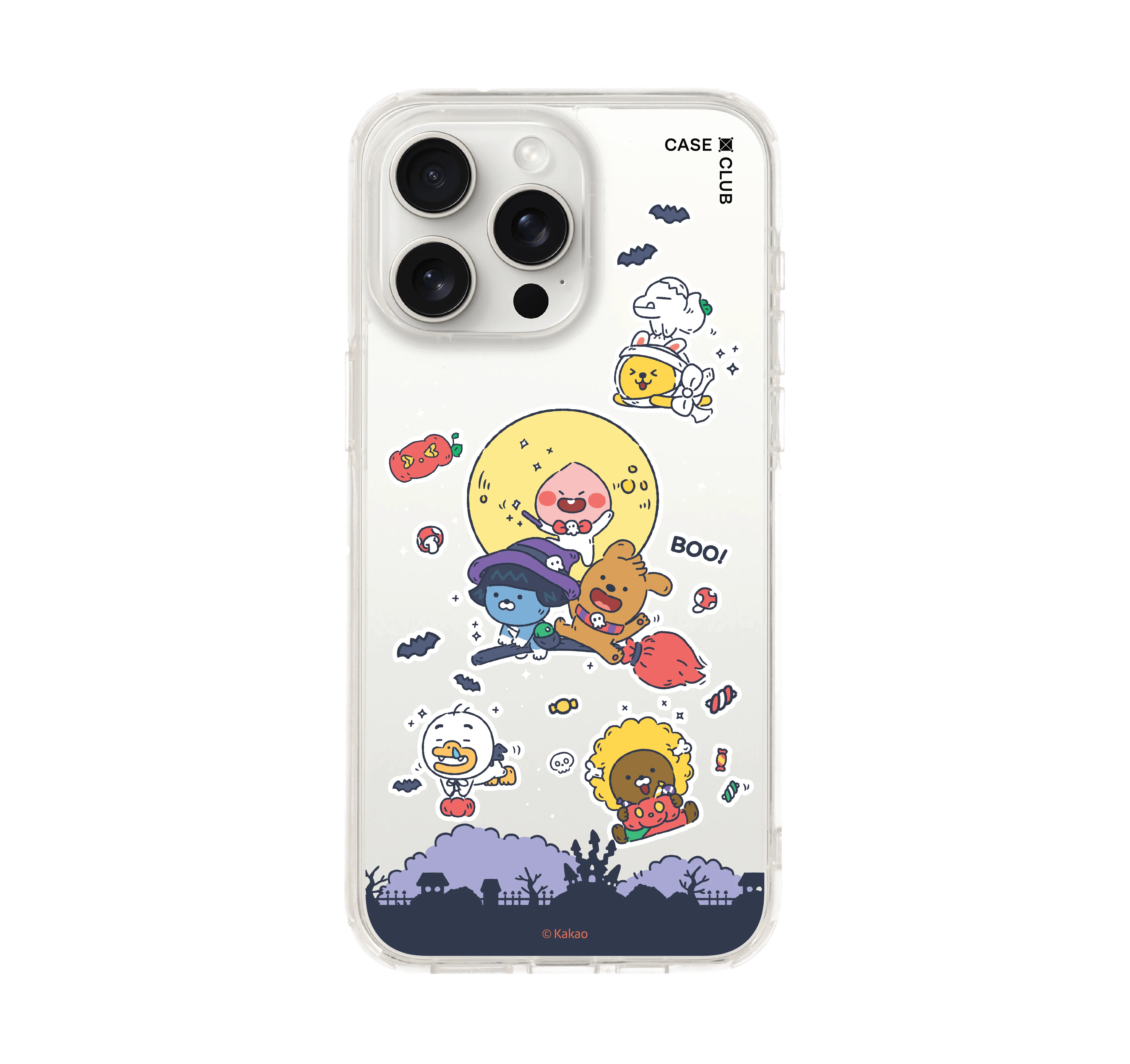 เคสใส iphone 15 pro max kakao the moon